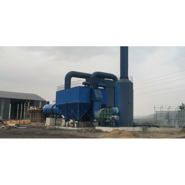 Rotary Drum Dryer for RDF Fuel with 20TPH-5000TPH Processing Capacity and Low-Temperature Drying Sealed Dust Removal