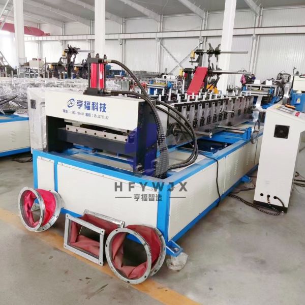 PLC Controlled Flexible Connection Production Line with 12 Forming Passes and Cr40 Main Shaft