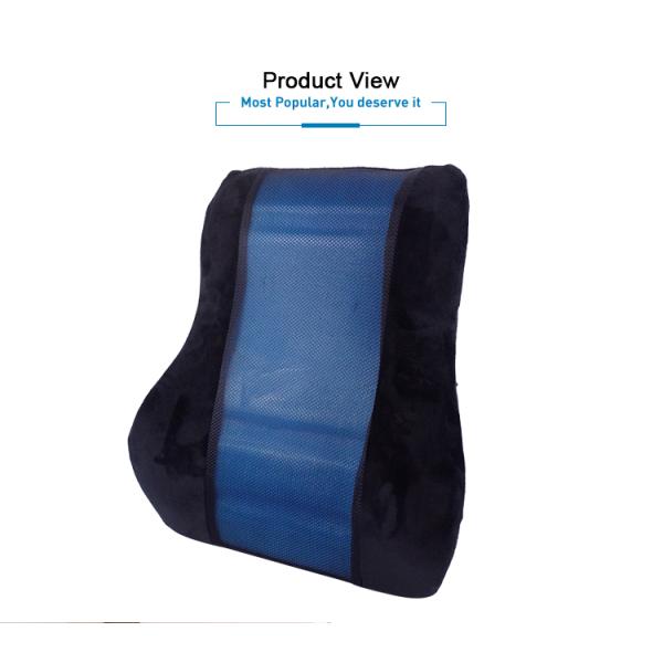 Memory Foam Lumbar Pillow Ergonomic Chair Cushion for Customized Support and Comfort