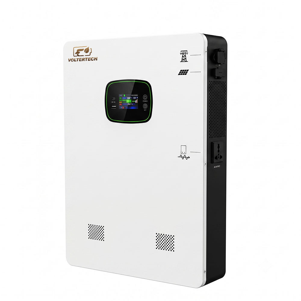 1000W 2009Wh Wall Mounted Residential Energy Storage System For Home Backup
