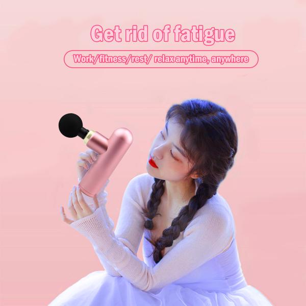 Fascial Body Massager Mini Massage Gun Portable Handheld Electric Vibration Massage Gun
