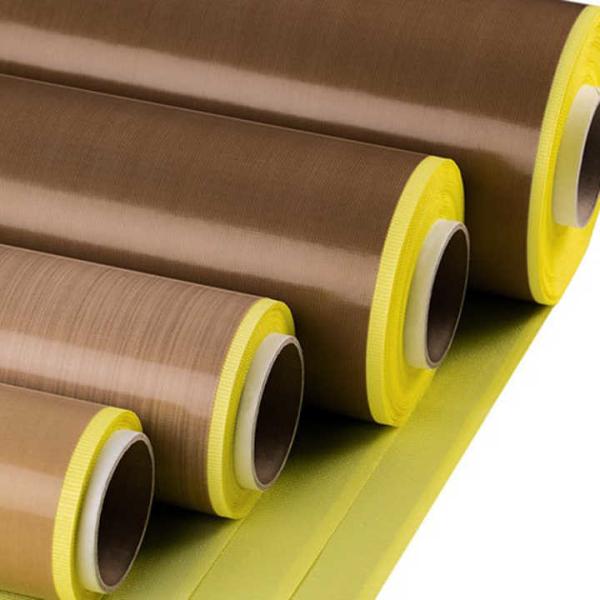 Высокотемпературная стекловолоконная гладкая лента с покрытием из ПТФЕ