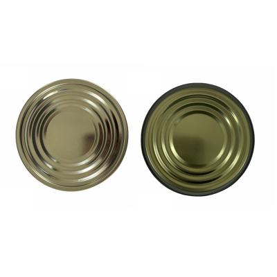 D153mm Food Packaging Tin Can Covers 603 # Tin Can Bottom Custom Logo