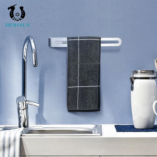 SS304 Bathroom Shower Accessories Bathroom Towel Storage Rack Rustproof
