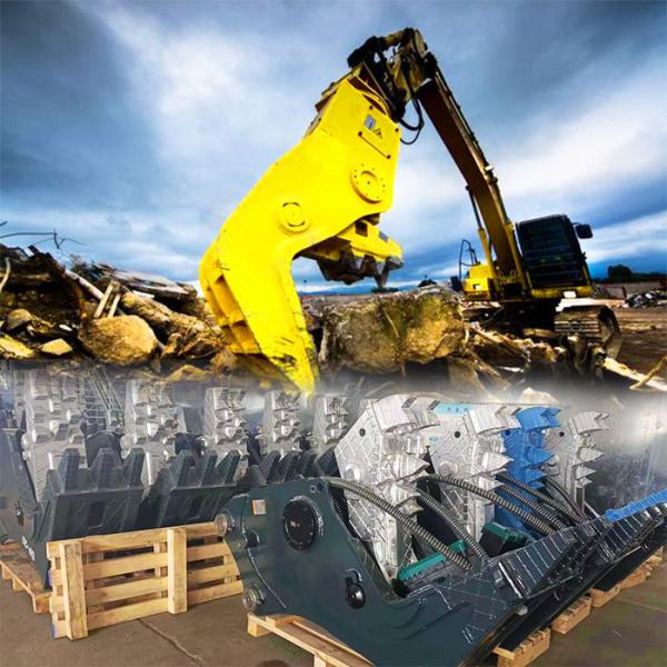 Máquina escavadora resistente Concrete Crusher Muncher para 30 de 18 toneladas Ton Escavadora