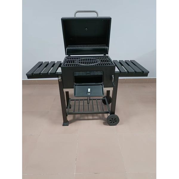 Гриль передвижной нержавеющей стали гриля 30kgs БАРБЕКЮ угля CSA деревянный
