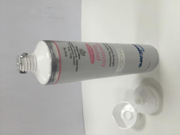 tubo de dentífrico laminado prata Dia38mm*144.5mm da barreira de 75ml-150ml ABL