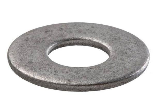 M8 M10 M12 M16 M20 M22 Lavadora plana galvanizada revestida de zinco de aço carbono DIN125