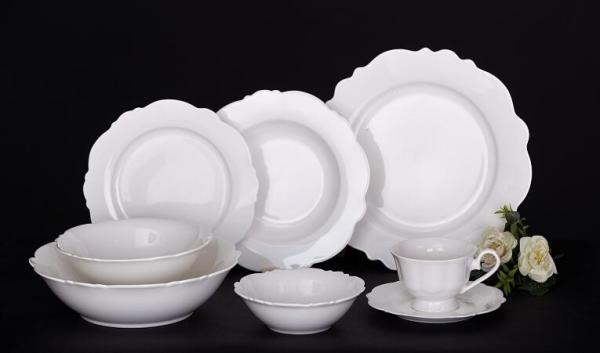 white new bone china dinner plate/12/20/30pieces dinnerware sets with gif box/CHINA, PORCELAIN from guangxi