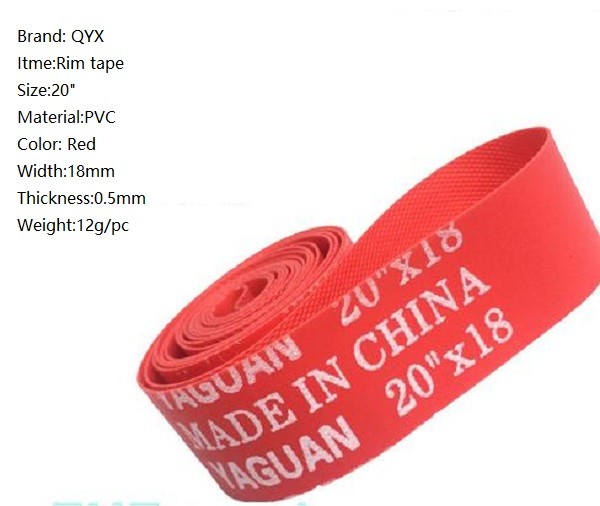 High Pressure Nylon PVC Material Rim Tape 12/14/16/20/22/24