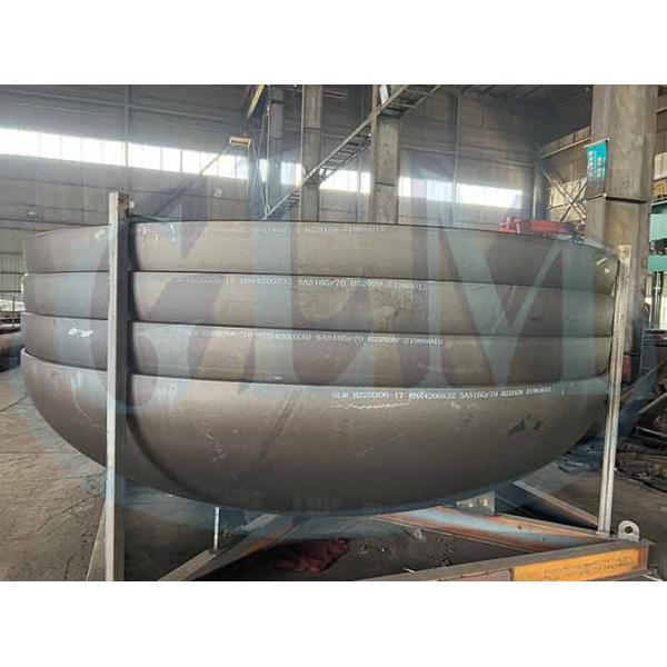 Diatemer 1900mm Thickness 12mm SA 516 Gr 70 Elliptical Dish Head 2:1 For Vessels