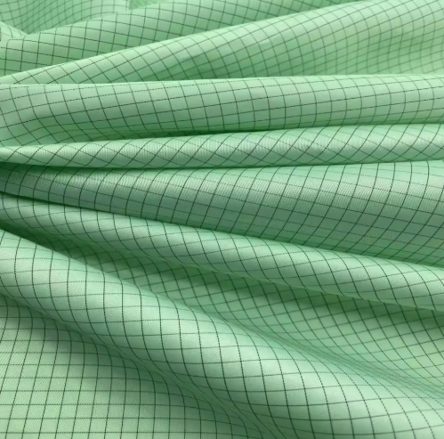 ESD Anti-static Twill Fabric (98% Polyester + 2% Conductive Fiber) – Ideal for Cleanroom and Dust-proof Garments