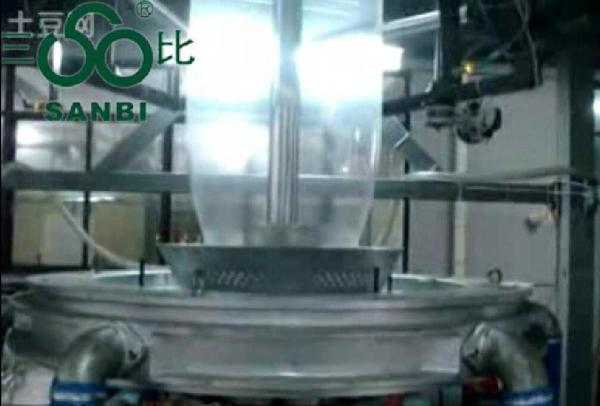 Double Winder Multilayer Blown Film Extrusion with Rotary Die Head