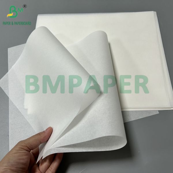 750 x 900mm 30gram 40gram Food Grade Greaseproof Paper For Tulip Baking Cups