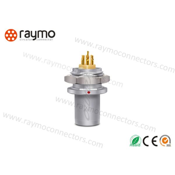 3 Pin 5 Pin 6 Pin Circular Power Connector , Waterproof Power Connector High Precision