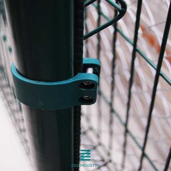 D Type Metal Fence Poles , 48mm X 1700mm Metal Posts For Wire Fencing