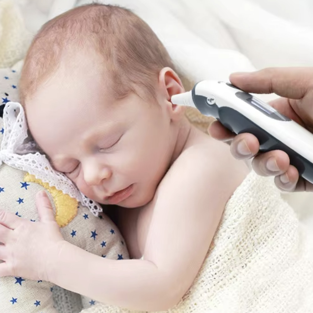 IR Body Infrared Thermometer 3VDC Battery Powered With Memory Function
