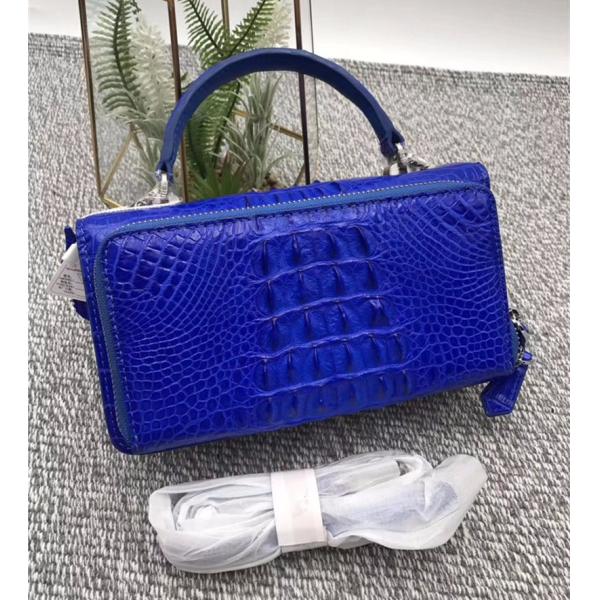 Fashion Genuine Crocodile Leather Women Small Mini Handbag Lady Purse Authentic Alligator Skin Female Cross Shoulder Bag