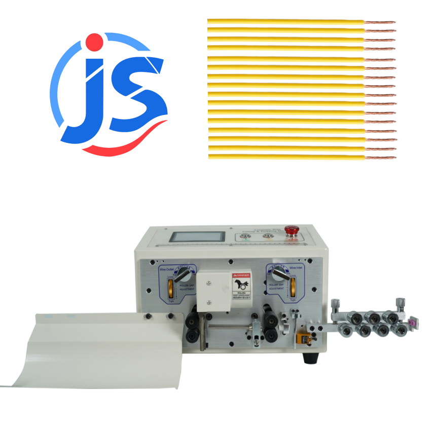 High Speed 5000-10000PCS/H Automatic Cable Stripping Machine with 4.3 Inch Touch Screen and Hard Tungsten Steel Blade