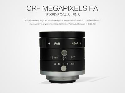 Ultra - Low Distortion Optical Lenses , Portable High Definition Fixed Focus Lens
