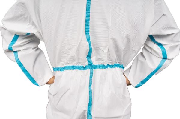 Laboratory 180cm 50gsm Disposable Protective Coveralls