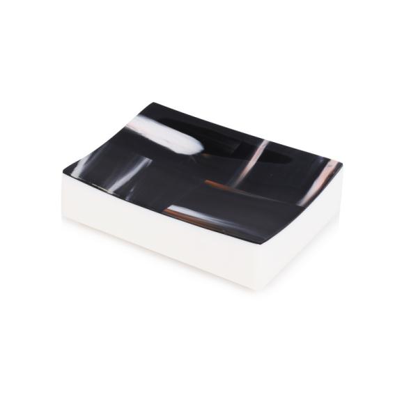 colorful seashell resin small resin tray for 5-star sea hotel