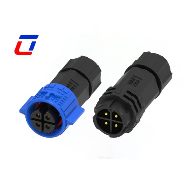 15A M19 Outdoor Power Connector 4 Pin IP67 Connectors Waterproof Automotive