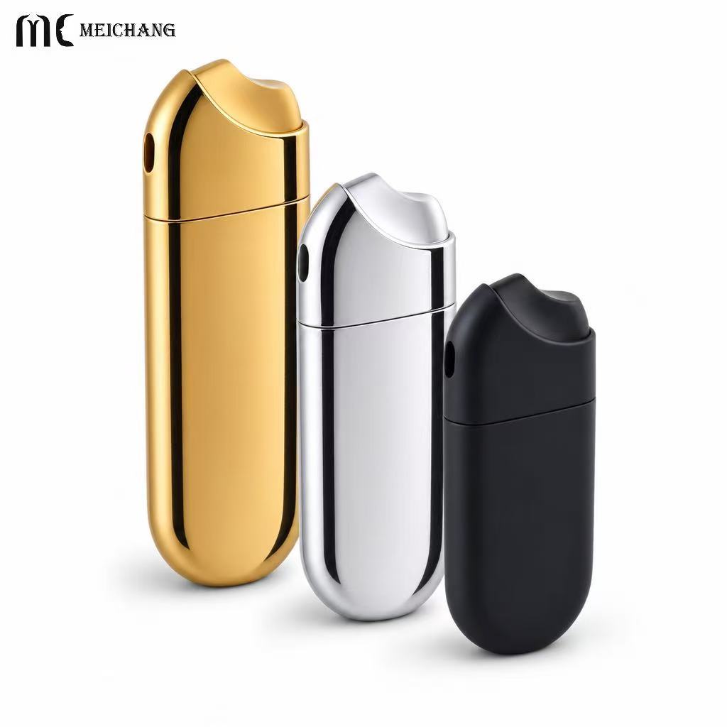 10ml, 15ml, 20ml Pebble Shaped Refillable Fine Mist Spray Bottle (MC-1211)