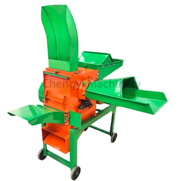 Grass Straw Feed Crusher Reinforced Iron Frame High-Strength Iron Blades