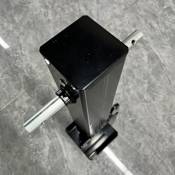 Установка пластинки боковой штифт 12K Джек с ручкой черный порошок покрытый