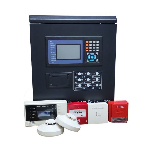 Addressable Fire Alarm System with Centralized Control Supporting Multiple Device Types and FM200 Compatibility