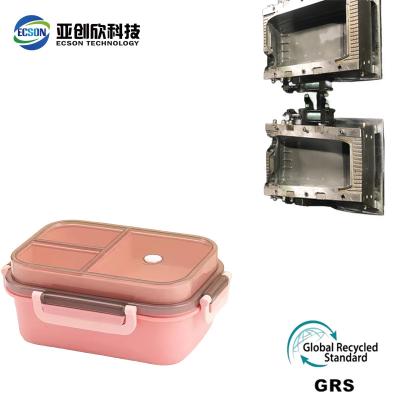OEM Injection Molding red food PP Bento boxes