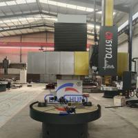 Torno vertical de 2 eixos Torno de corte de metal de alta rigidez padrão CE