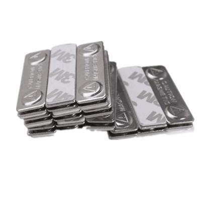 Decoiling Processing Service Custom Blank Magnet Badge 3M Base with Stronger Magnetic