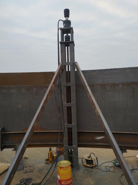 Tank Hydraulic Chuck Type Jacks With Max Height 400mm