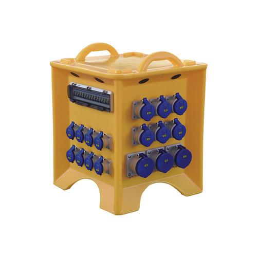 32A Low Voltage Waterproof Stage Power Distribution Box IEC Standard