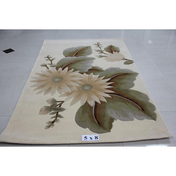 Sunflower Wool handtufted carpet/wool rug /100% wool handmade wook rug/wool kid rug