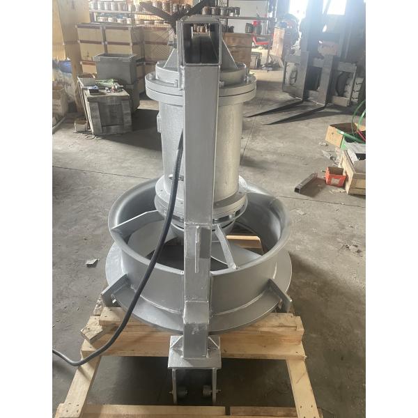 A través de la pared fábrica de alcantarillado sumergible mezclador bomba de acero inoxidable