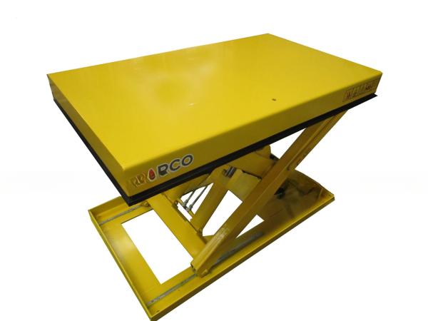 M2-010090-D2 1000kg Marco Hydraulic Single Scissor Lift Table with Hoyer Motor and Bucher Pump 1350x800mm
