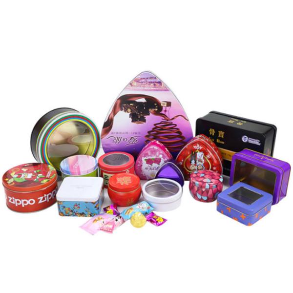 Консервная банка еды цилиндра печенья коробки олова печенья подарка PMS продвижения для хранения