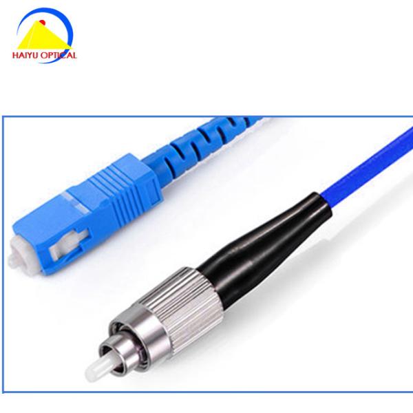 Cabo de remendo da fibra do conector 3.0mm do PVC SMA/MPO de FTTH LSZH