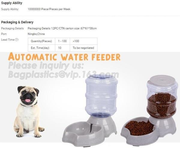 Lovely Personalized portable pet dog food water bowl ceramic plastic, Plastic pet bowl /PP pet dish for dog /food pail f