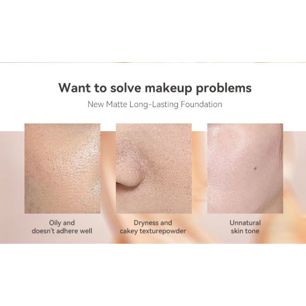 Custom Logo Private Label Oil Control Full Coverage Concealer Waterproof Long Lasting Makeup Liquid CC Foundation Cream