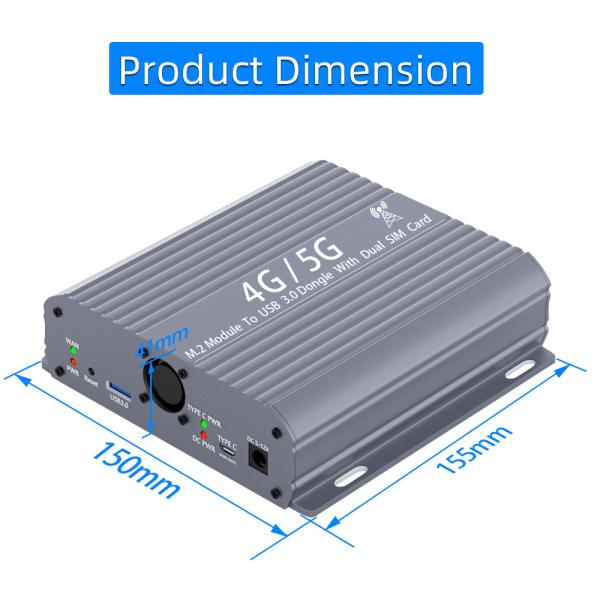 M.2 4G 5G Module To USB 3.0 Expansion Card NGFF Pcie Adapter
