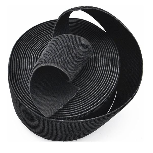 DANSKY Comfortable Soft Elastic Loop Tape Nylon Knitted Breathable Unbrushed Loop Band for Sport