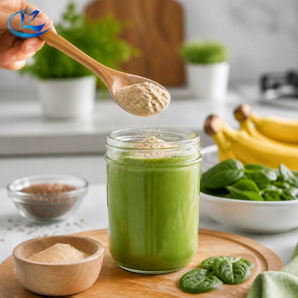 High Purity Flaxseed Protein Powder Plant-Based Bulk Wholesale for Food & Beverage Industry
