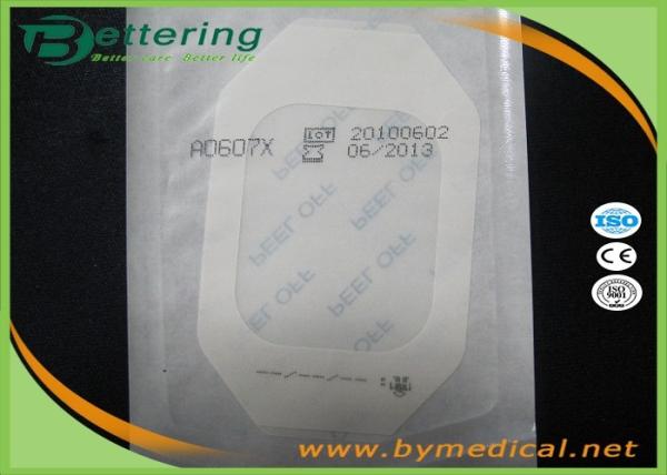 Disposable Sterile Polyurethane Film Dressing Semi Permeable Breathable Elastic