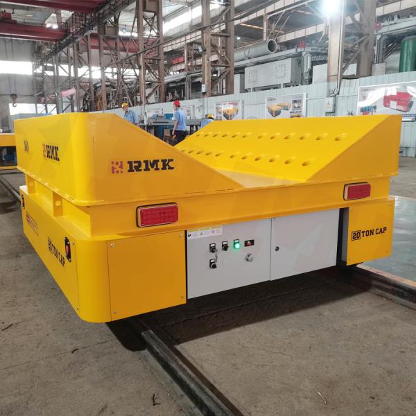 30T Rail Guide Electric Transfer Cart Vehicle Coil Transfer Trolley