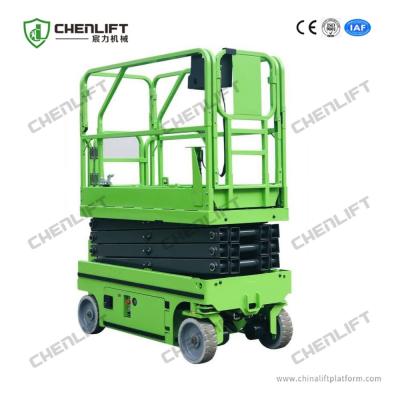 Plataforma vertical automotora 12m elétrica máxima do elevador da altura de funcionamento da capacidade de carga 320kg