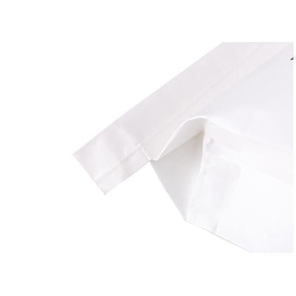 Plastic Paper Bag With Pp Laminated Kraft Paper Woven Material 25kg Loading Weight